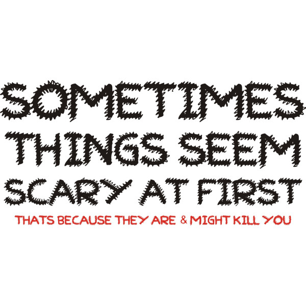 Tuff Love Design SCARY tee